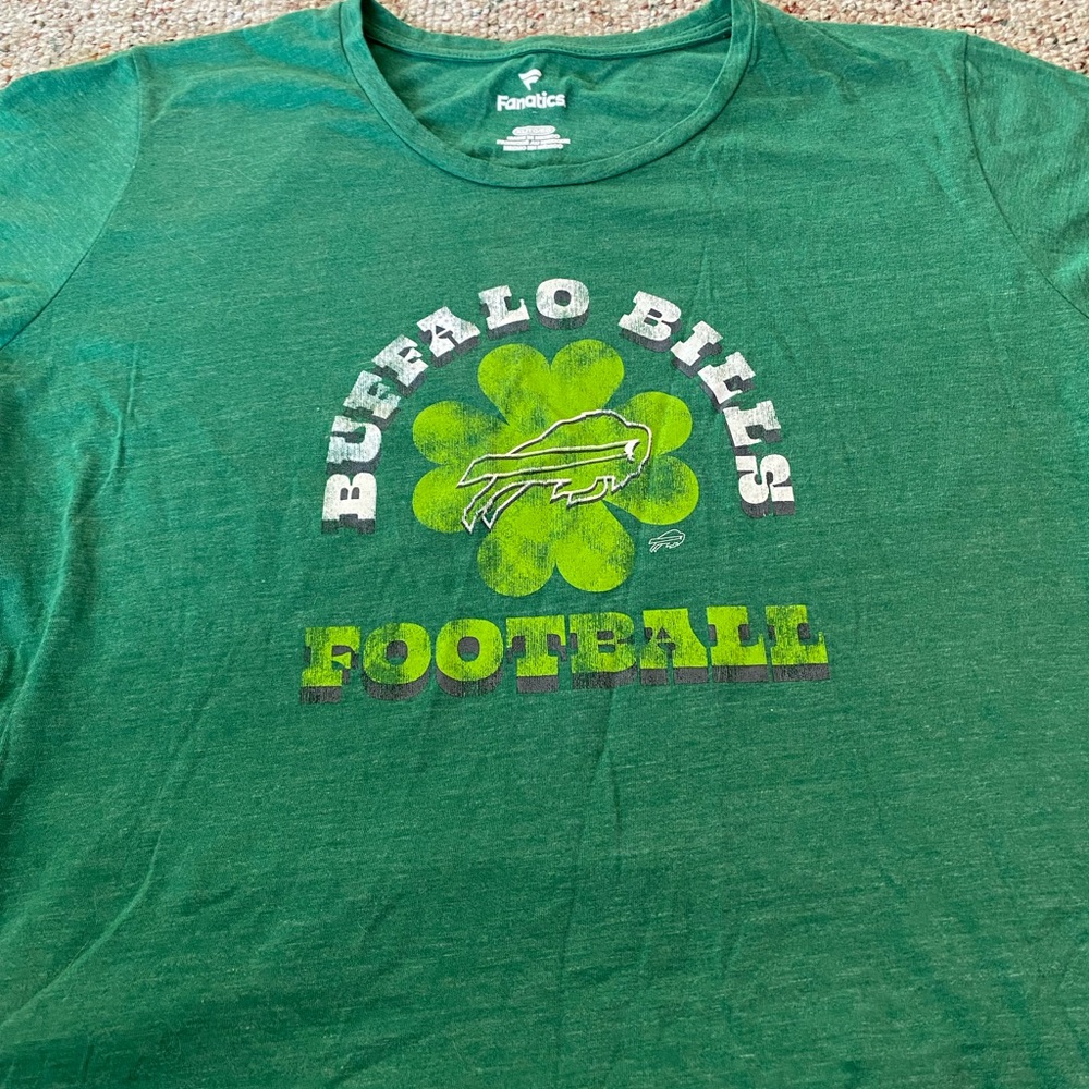 Fanatics Green Buffalo Bills Short Sleeve Tee